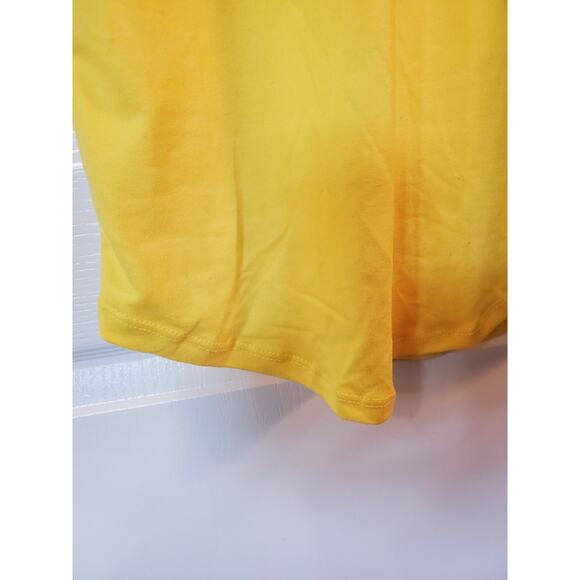 Bump Biddy Maternity Sunny Yellow Casual Stretchy Midi Dress NWT, Size Medium - Picture 6 of 10